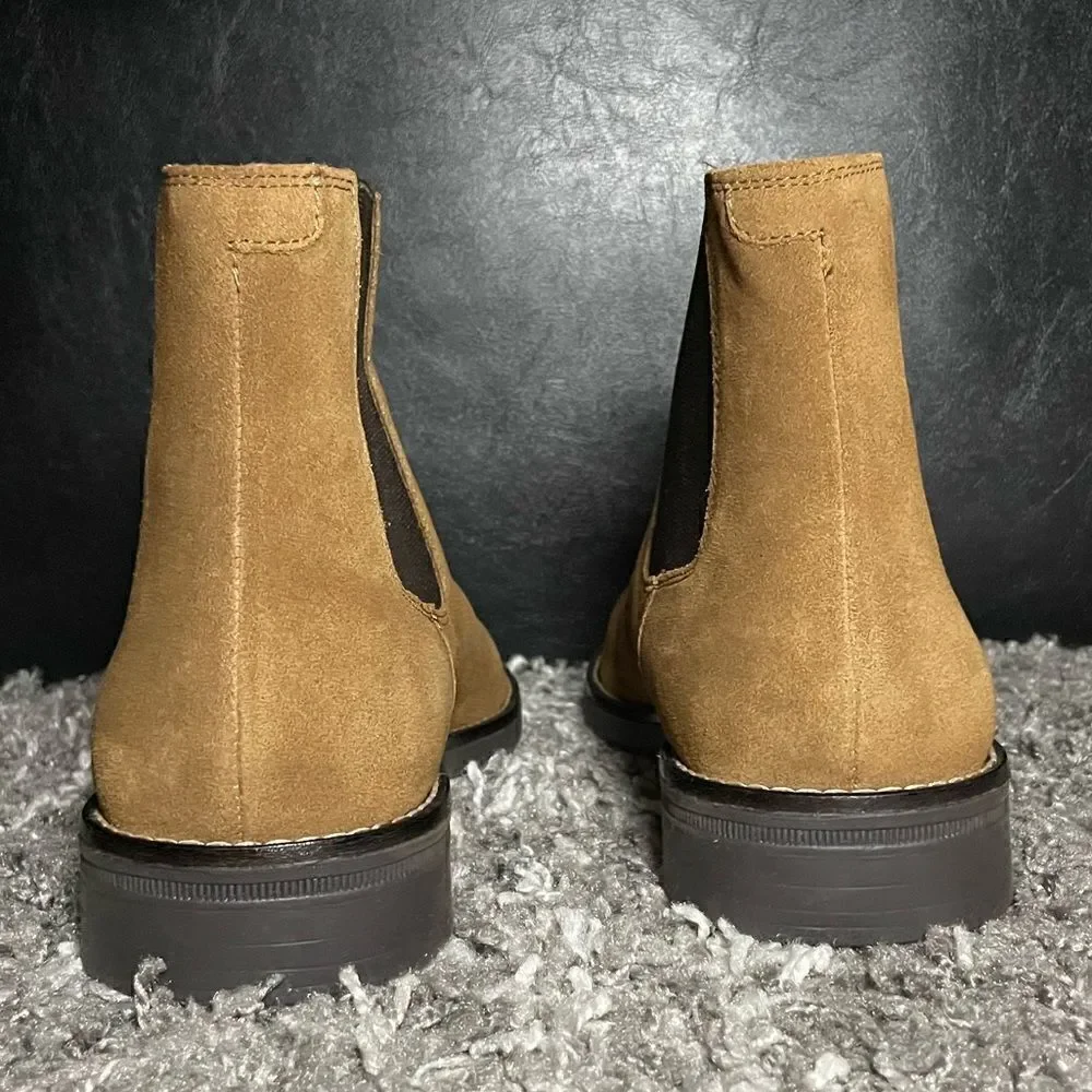 NWT Zara Split Leather Men’s Ankle Boots